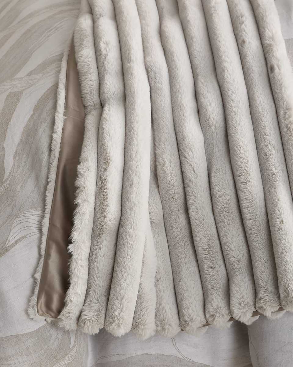 Mondo Luxe Faux Fur Throw, 42" x 98"
